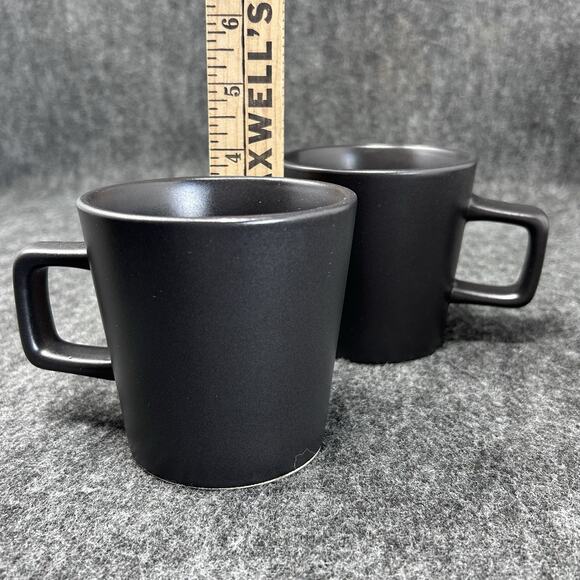 NEW Stone + Lain Stoneware Mugs Set of 4 DISHWASHER Microwave Safe - Picture 2 of 7